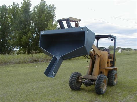 concrete chute attachment for skid steer|skid steer attachment.